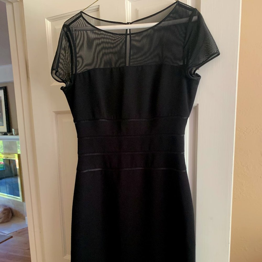 Vintage Black Cocktail/party Dress, Talbots Sz 6